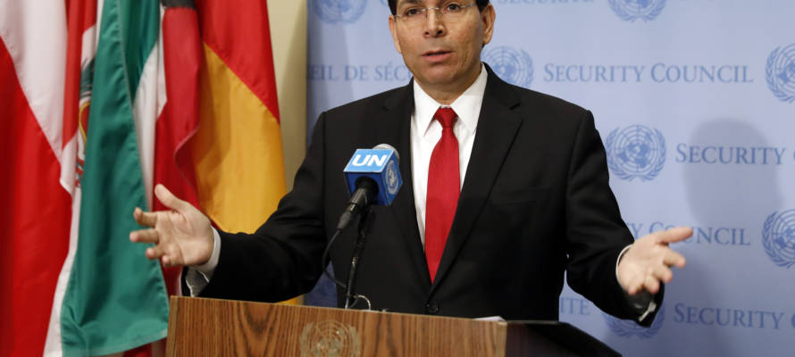 Israel's UN Ambassador Danny Danon