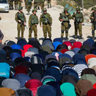Friday Muslim prayers Jerusalem