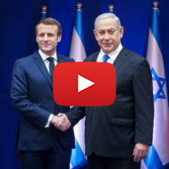 Netanyahu meets Macron in Jerusalem