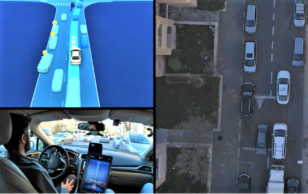 Mobileye's self-driving car technology.