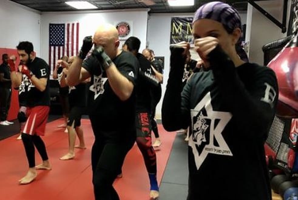 Training at Legion self defense (Facebook)