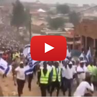 Pro-Israel rally Uganda
