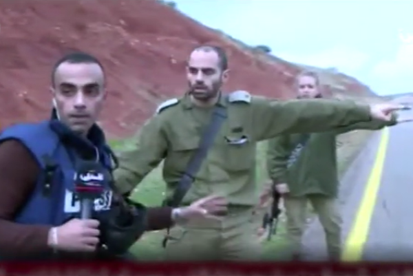 Palestinian reporter slanders IDF soldiers