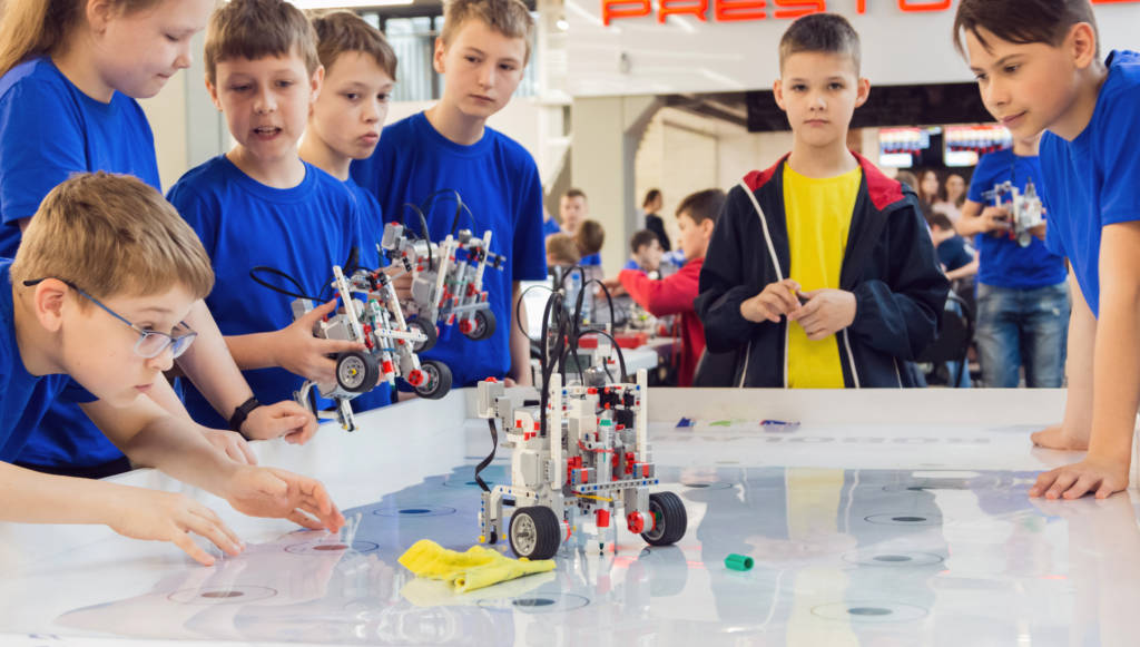 Youth robotics competition