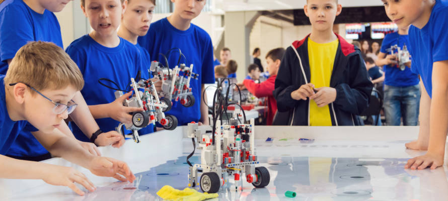 Youth robotics competition
