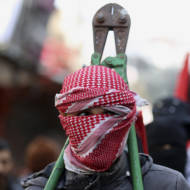 Masked Hamas member