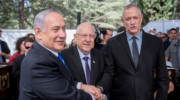 Rivlin Gantz Netanyahu