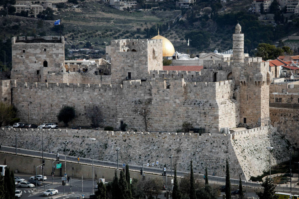 Tower of David and Old City of Jerusalem walls