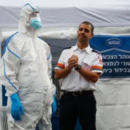 Israel adapts to the coronavirus.