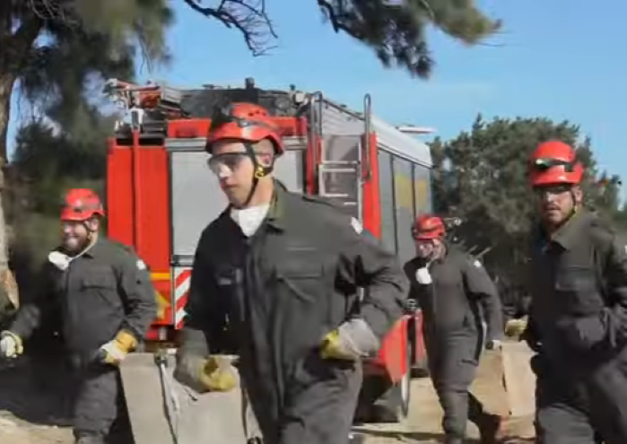 IDF rescuers