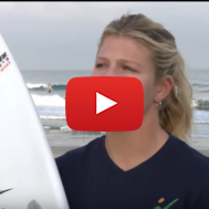Israeli Olympic surfer Anat Lelior