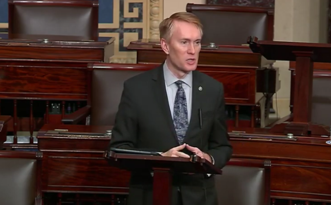 Senator James Lankford of Oklahoma