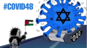 Anti-Israel corona-related propaganda.