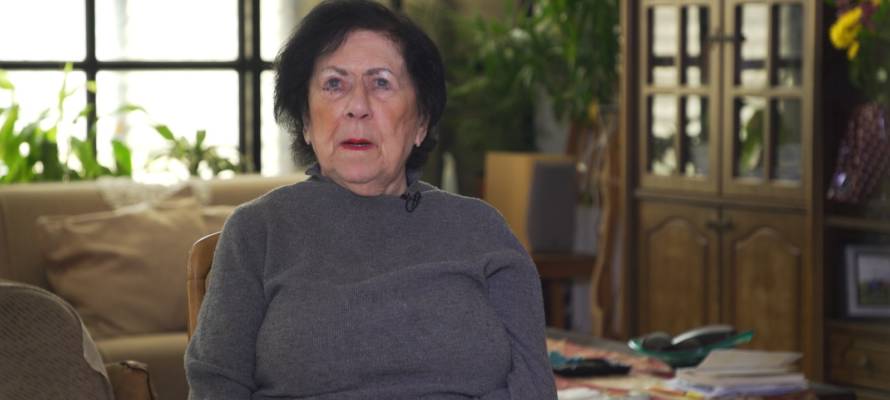 Holocaust survivor Leah Hason