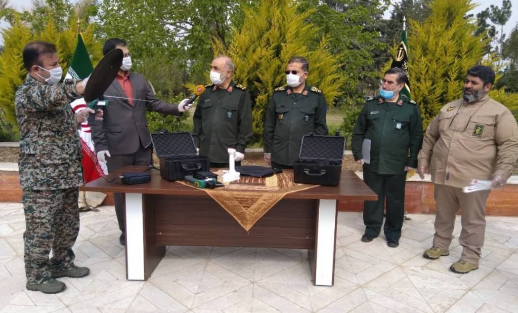 iran military coronavirus detection machine