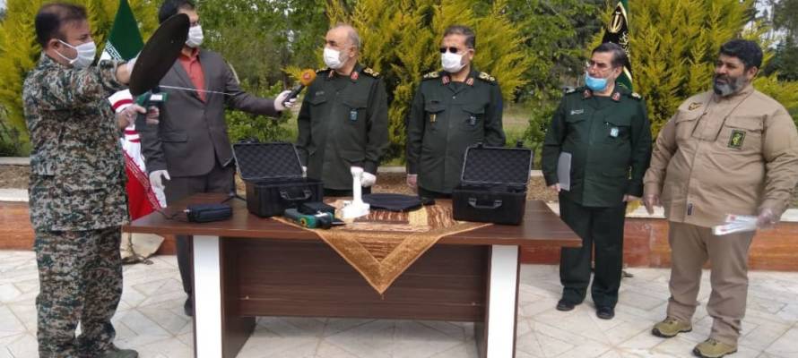 iran military coronavirus detection machine