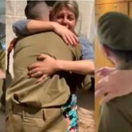 IDF soldiers surprise their parents
