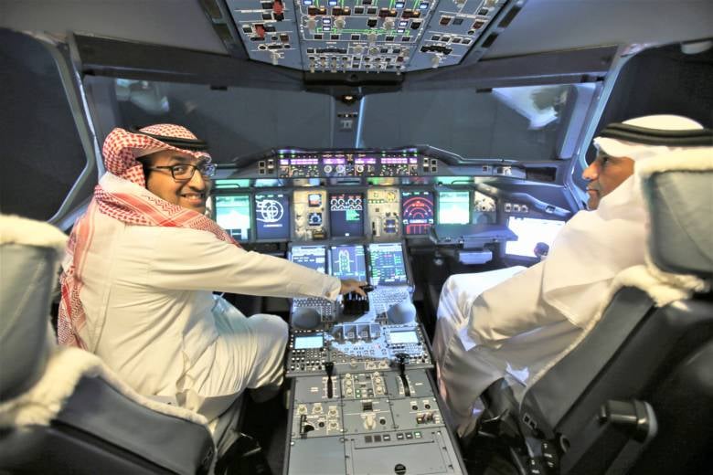 Historic Flight Arab Nation Completes First Commercial Flight to