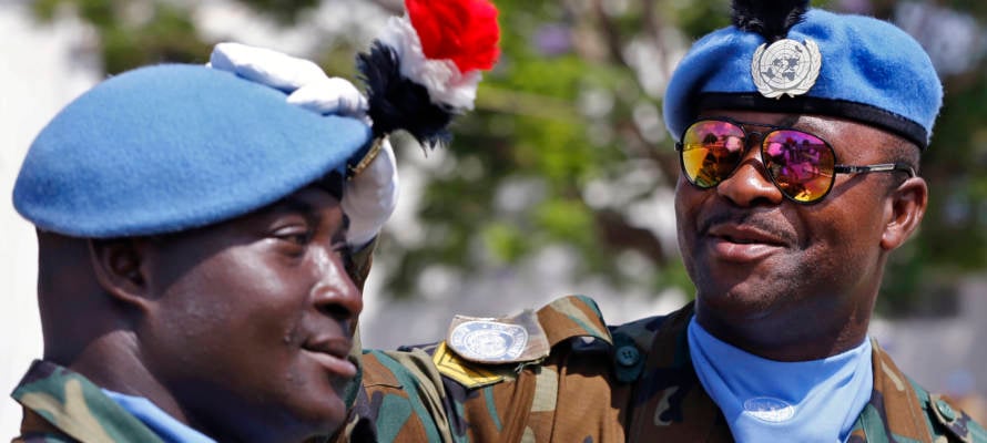 A UNIFIL peacekeepers from Ghana