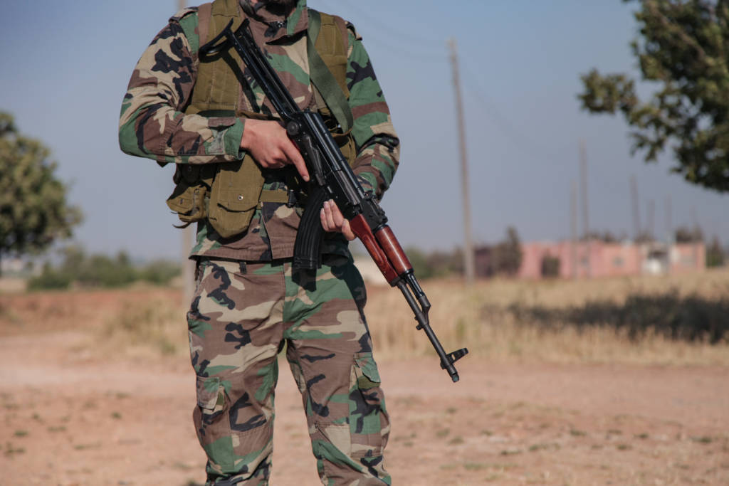 shutterstock_Arab fighter in the Middle East