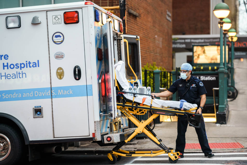 New York coronavirus ambulance