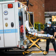 New York coronavirus ambulance