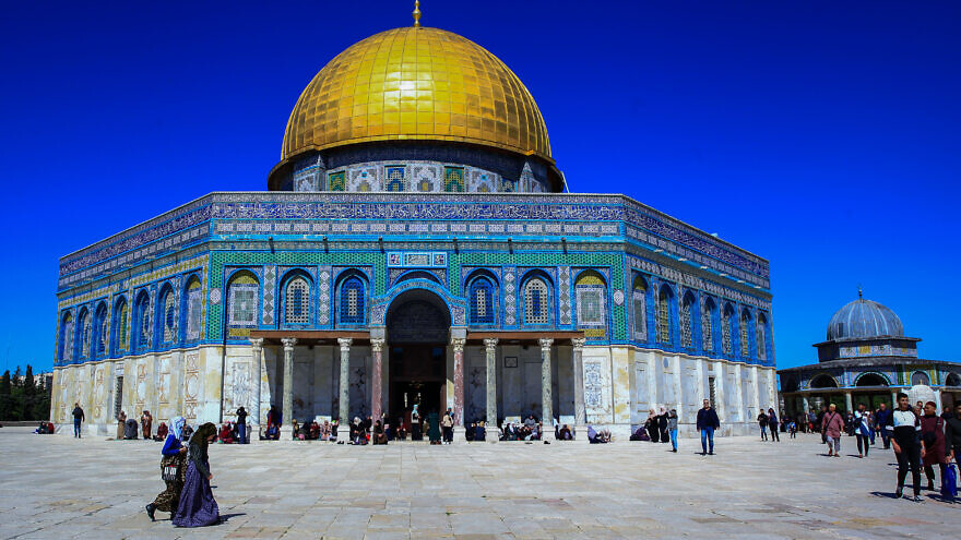 The Dome of the Rock.