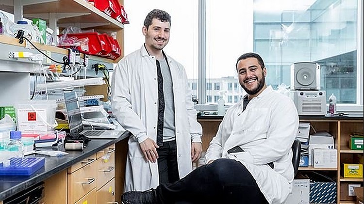 McGovern Fellows MIT Jonathan Gootenberg (L) and Omar Abuddayeh