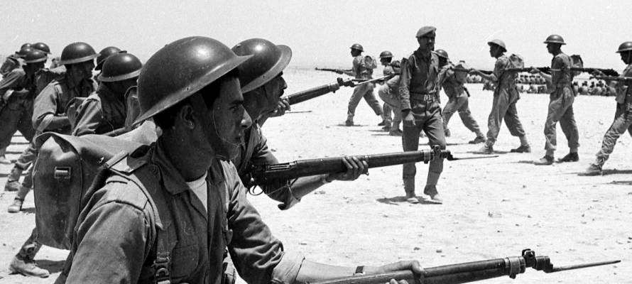 Jordan Army Recruits 1967