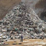 Palestinian illegal garbage dump - Mt Trashmore