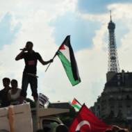 anti-israel demonstration paris