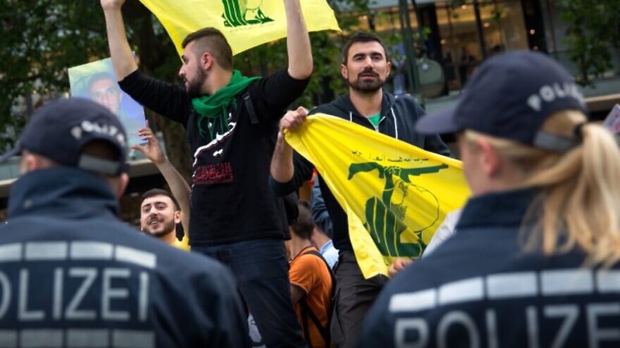 Hezbollah supporters