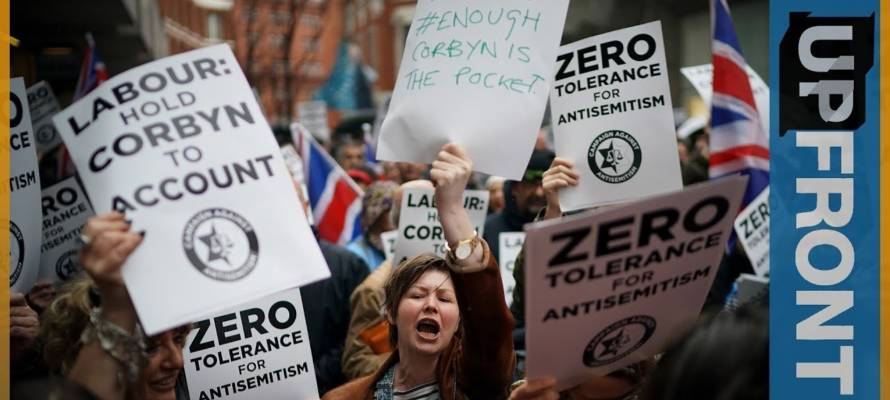 Protest anti-Semitism UK