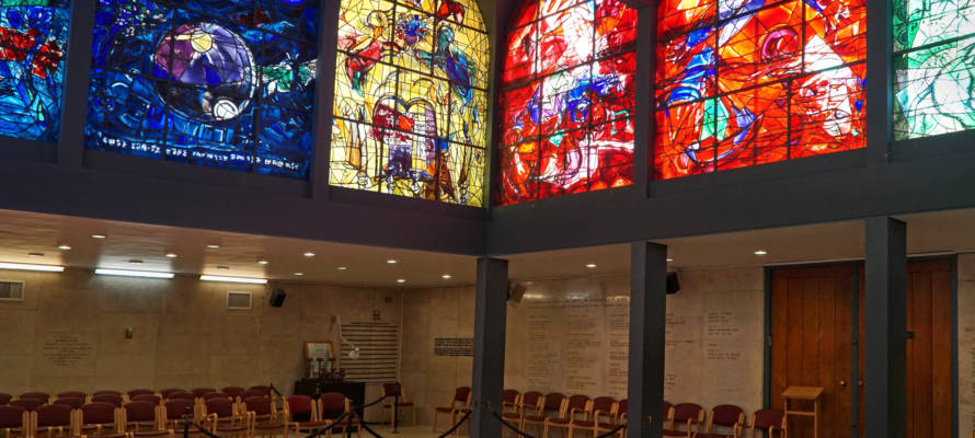 Hadassah hospital Chagall windows