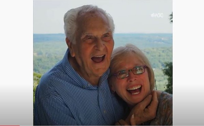 Holocaust survivor David Marks and fiancee