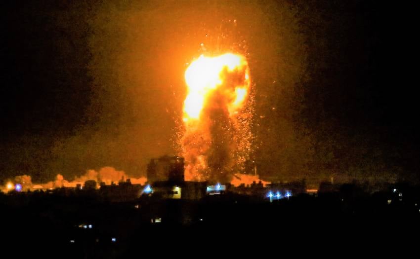 Israeli airstrike in Gaza