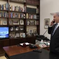 Netanyahu phone Tal Becker Abu Dhabi