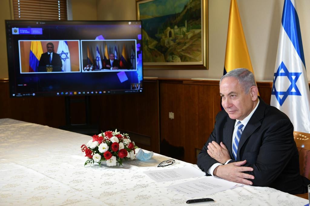 Netanyahu Colombia
