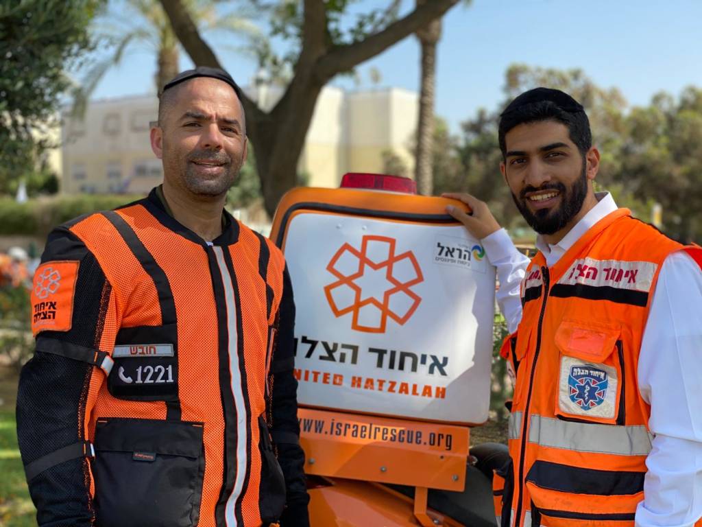 Yaakov Bar Yochal Left - Meir Hajbi Right