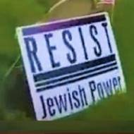 Anti-Semitic protesters on Michigan