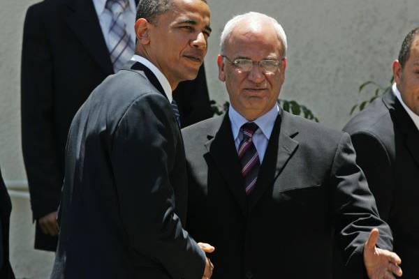 Barack Obama, Saeb Erekat