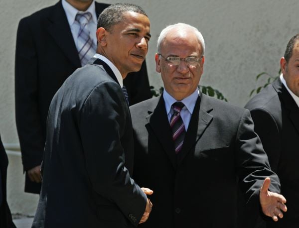 Barack Obama, Saeb Erekat