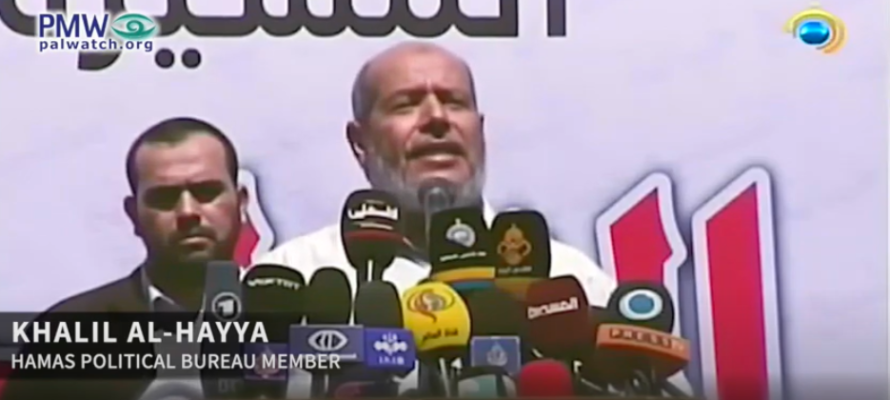 Hamas Political Bureau member Khalil Al-Hayya