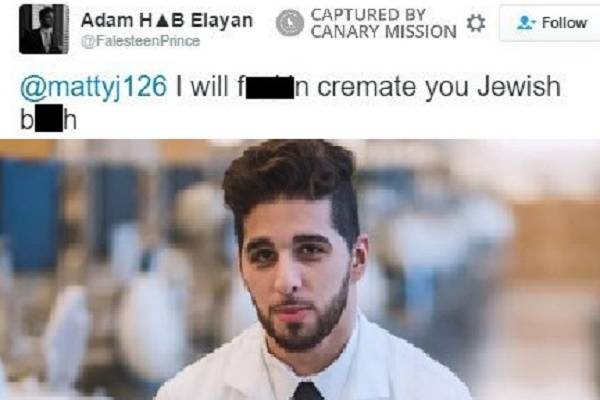 Anti-Semitic dental student