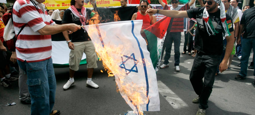 Anti-Israel protesters