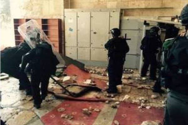 al aqsa mosque riot