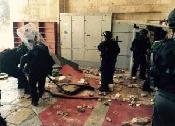 al aqsa mosque riot