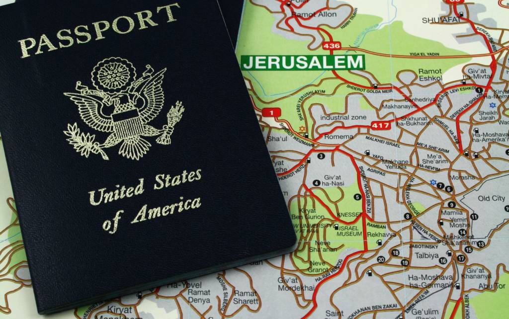 US Passport Jerusalem