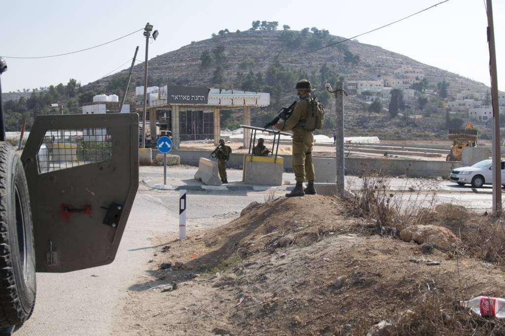 Al-Fawar Junction, south of Hebron.