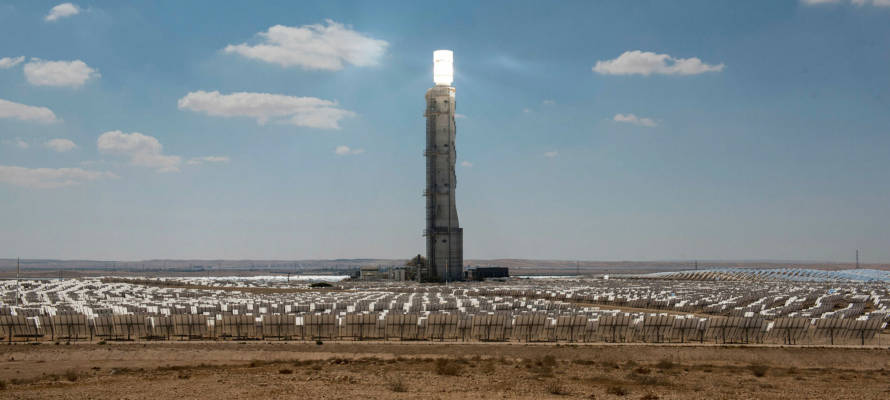 solar power station ashalim negev